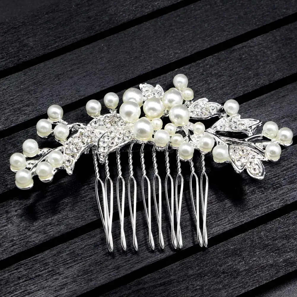 Simulated Bridal Jewelry Rhinestone Hair Accessories Wedding Hairpin for Women CX17 | Украшения и аксессуары