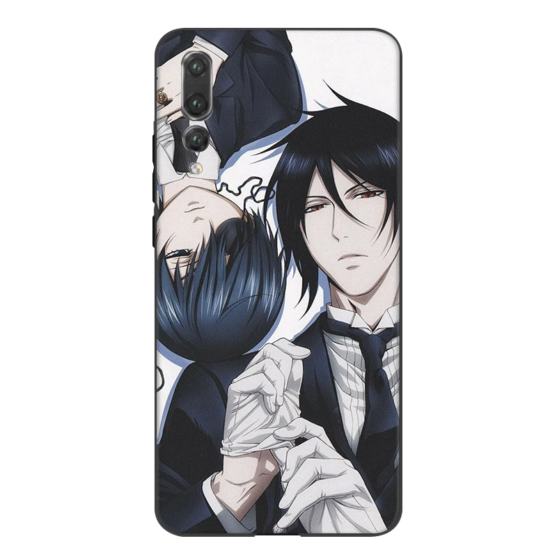 Mobile Phone Case For Huawei Y5 Y6 Y7 Y9 Prime Mate 10 20 Pro Nova 2i 3i 2 3 4 Lite Cover Anime Black Butler Kuroshitsuji | Мобильные