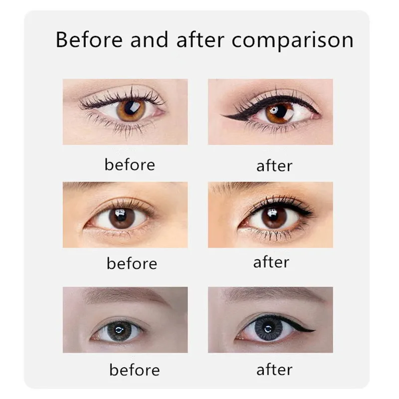 4 style black 36H pencil eyeliner waterproof precision pen long lasting soft liquid cosmetics | Красота и здоровье