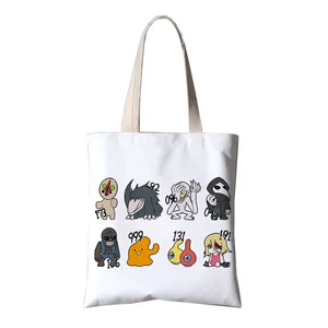 SCP Foundation холщовый школьный портфель шоппер, женские Наплечные дорожные сумки, SCP сумки через плечо для женщин, сумка-мессенджер DIY