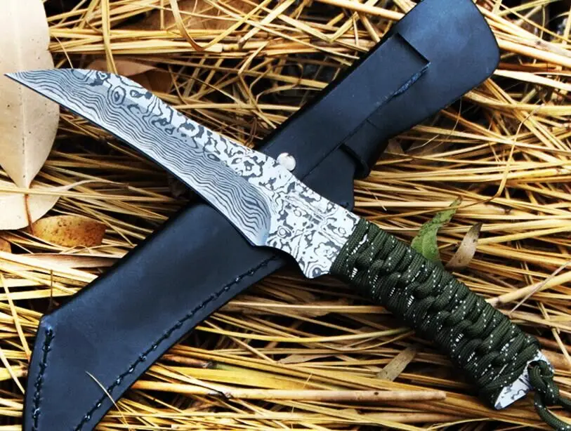 Karambit нож Ручная ковка травление высокое качество EDC инструмент наружный