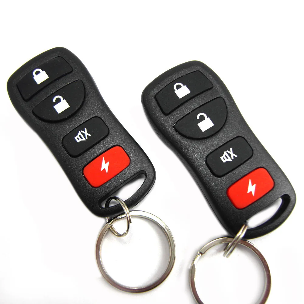 BIUYEE 8170 1-Way Автомобильная сигнализация защита системы безопасности без ключа