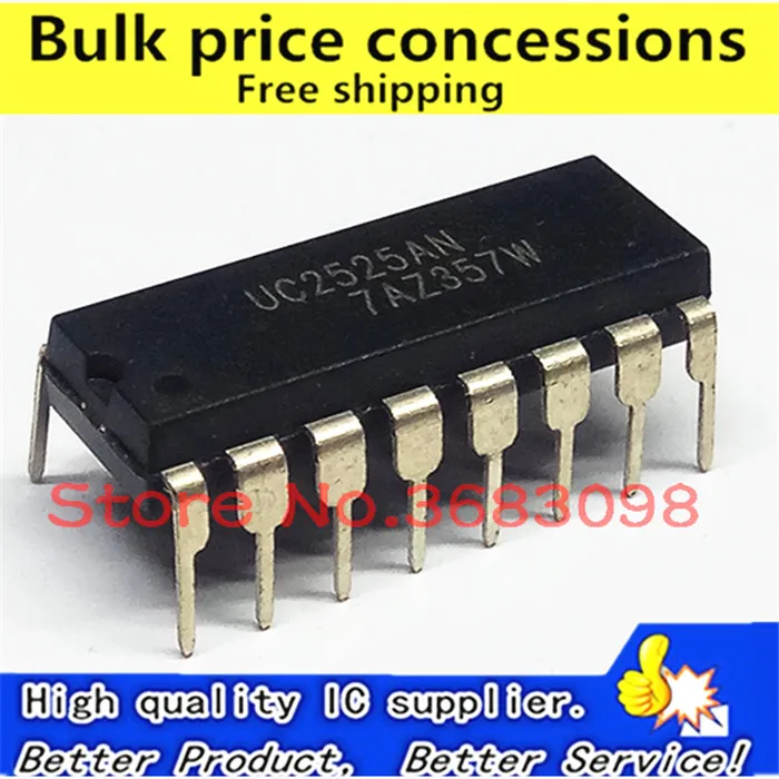 

Free shipping 10pcs/lot UC2525AN UC2525N DIP-16