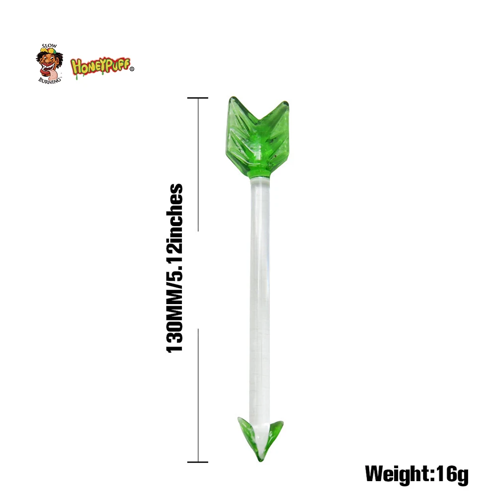 HONEYPUFF 5 12 дюймов воск Dab инструмент премиум стекло Dabbler красочные толстые Pyrex Dabber