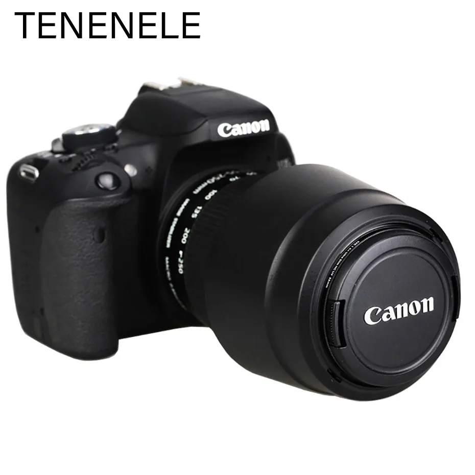 ET 63 бленда объектива камеры аксессуары для Canon EF S 55 250 мм F/4 5.6 IS STM байонетное