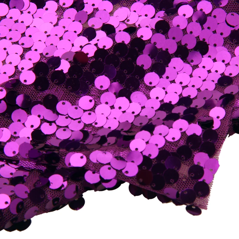 9 мм с сияющими блестками Блёстки Ткань полиэстер вышитые метр tissus для шоу платье