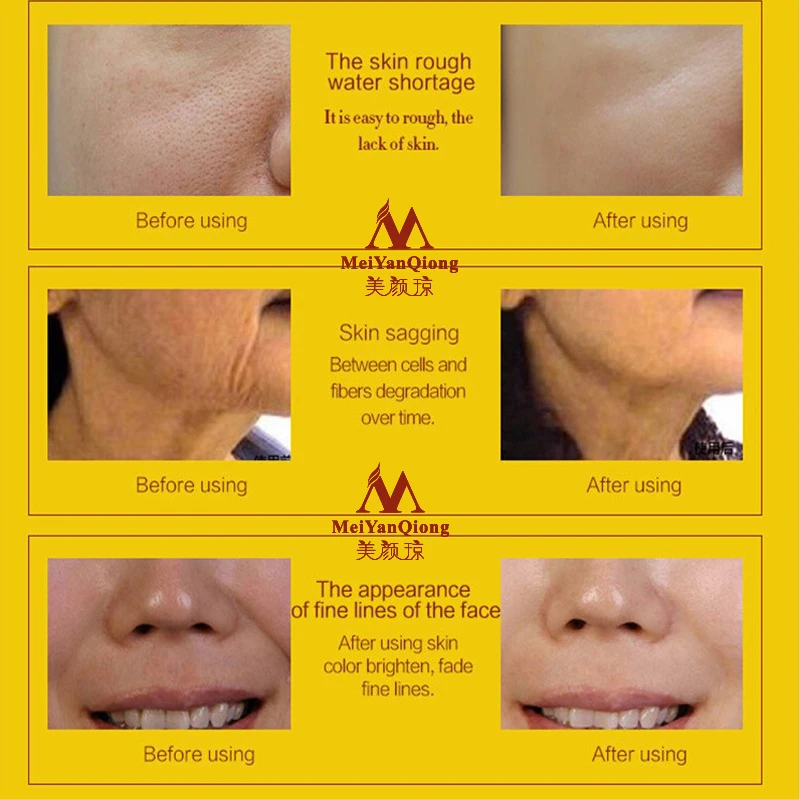

6pcs Pure 24K Gold serum Skin Care Deep Facial Anti Aging Intensive Face Lifting Firming Anti Wrinkle Whitening Skin