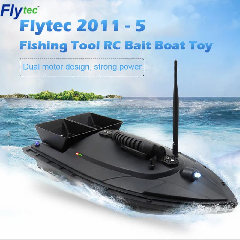 Flytec 2011-5 Инструмент для рыбалки Smart RC Умная Приманка Лодка Игрушка Цифровая Автоматическая Модуляция Частоты Дистанционное Радиоуправление Устройство для Рыбы Игрушка