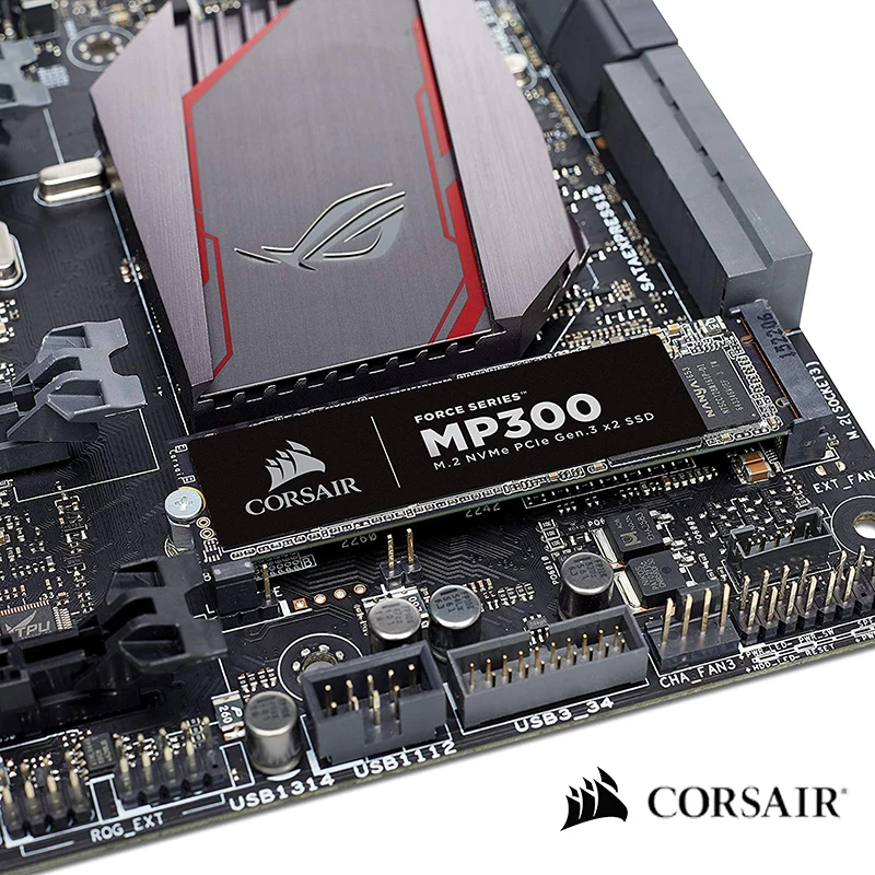 Ноутбук CORSAIR FORCE Series MP300 SSD 120 ГБ 240 m.2 2280 NVMe PCIe Gen3 x2 M.2 480 960 твердотельный накопитель