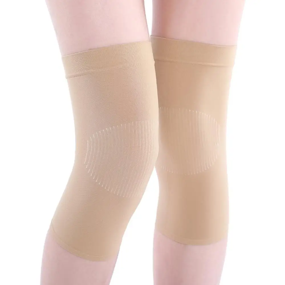 Тонкие наколенники для женщин теплые термонаколенники Компрессионные рукава