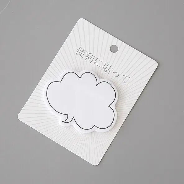 Dilosbu мультфильм блокнот стикеры офис удобно разместить его note kawaii Ноутбук блокноты Блокнот овец Медведь блокнот - Цвет: cloud