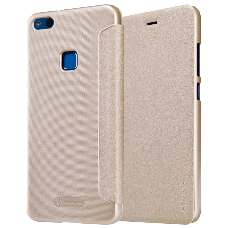Для huawei P10 Lite чехол Nillkin Sparkle cover для телефона s защитная задняя крышка | Мобильные