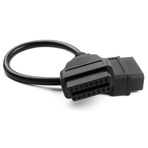 10 шт./лот OBD2 16 контактный Удлинительный кабель штырь гнездо трансферный