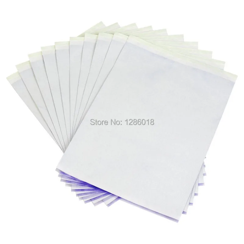 100 листов А4 бумага для переводки татуировок спиртовой мастер тату Термальный