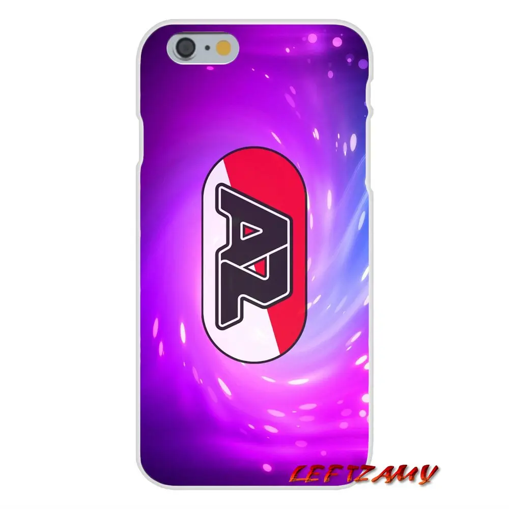 Для iPhone X 4 4S 5 5S 5C SE 6 S 7 8 плюс аксессуары для телефона чехлы Модные AZ Alkmaar футбол |