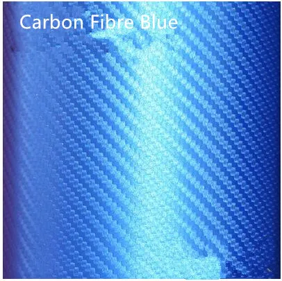 Carbon Fibre Blue Углеродное волокно центральной консоли инструмент Шестерни двери украшены рамка Sitcker для Volkswagen Touran L 17 18 AB341 - Название цвета: Carbon Fibre Blue
