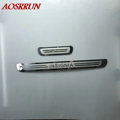 Автостайлинг из нержавеющей стали дверные пороги Накладка подходит для Opel Insignia