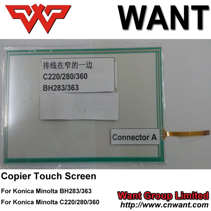 Copier Touch Screen touch panel C220 C280 C360 220 280 360 For Konica Minolta Bizhub Parts Free shipping | Компьютеры и офис
