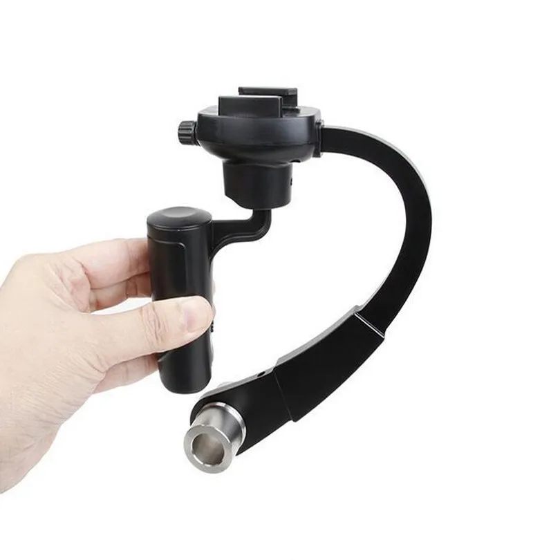 Мини Ручной Стабилизатор камеры видео Steadicam Gimbal подходит для GoPro Hero 7 6 5 SJcam SJ4000 Xiaomi Yi Экшн-камера