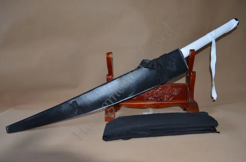 Бесплатная доставка Ichigo меч Отбеливатель Аниме Dual Wield Blade Zangetsu Kurosaki большой 42 25