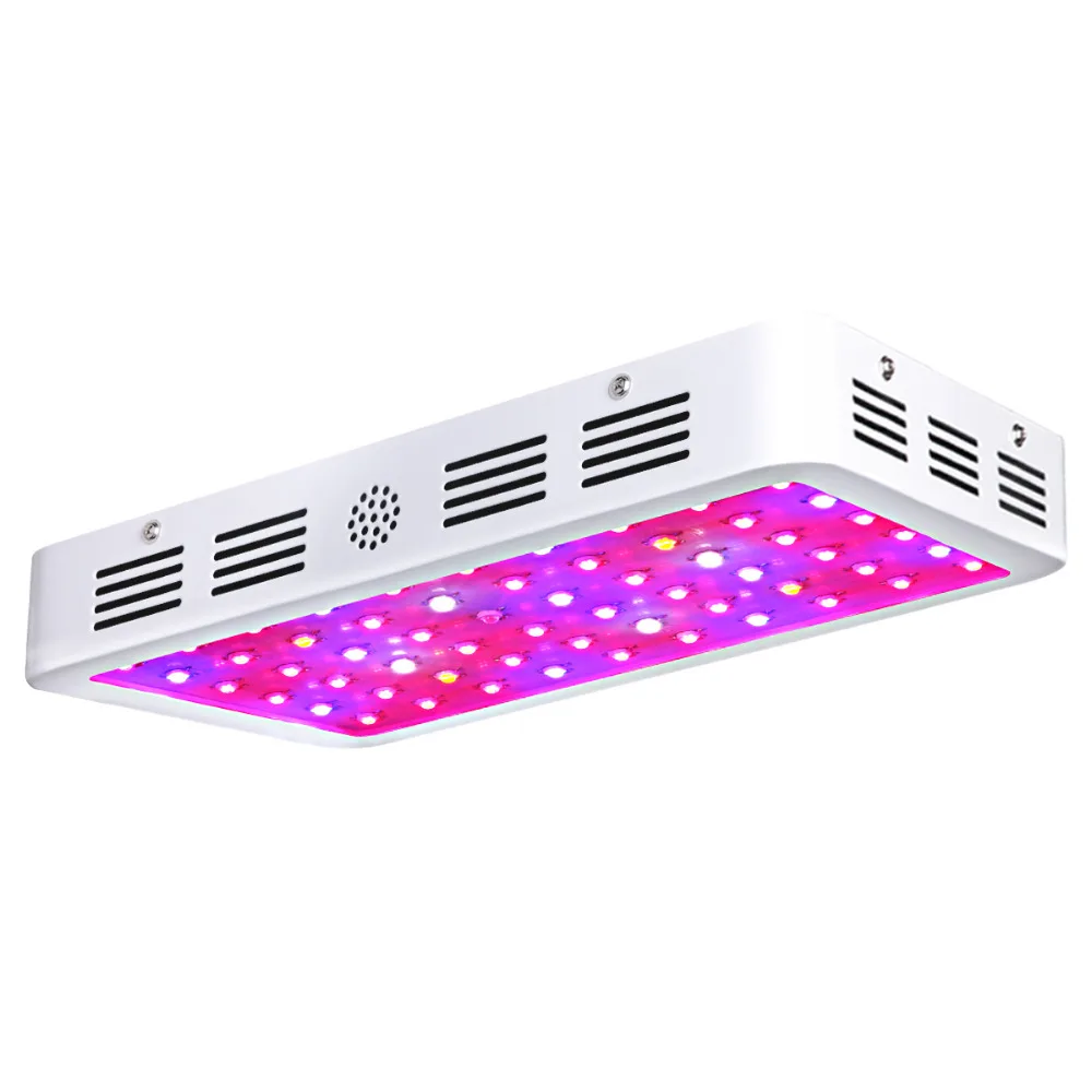 KingLED 600W двойной чип LED Grow Light полный спектр 410-730 нм для внутренних растений и цветочной фразы Очень высокий выход на.