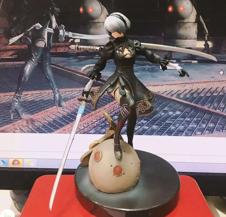 Экшн-фигурка NieR Automata YoRHa No. 2 Type B из ПВХ 15 см | Игрушки и хобби