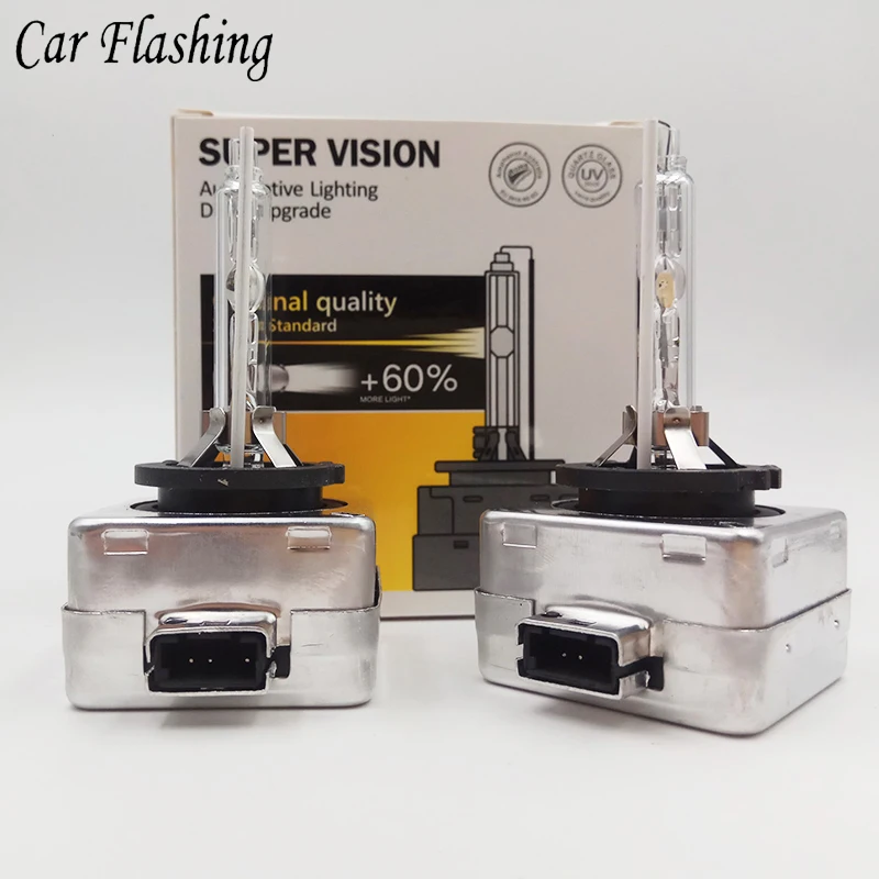 Автомобиль мигает 1 пара ксеноновая HID лампа D1S D1R D2S D2R D3S D3R D4S D4R фары 35W 4300K 6000K 8000K