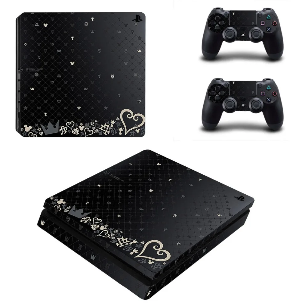 Игровой Kingdom Hearts 3 PS4 тонкий стикер для Sony PlayStation 4 консоль и контроллер наклейка