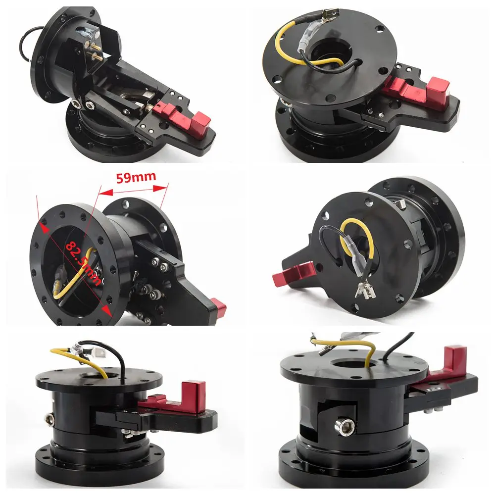 Рулевое колесо черный QUICK RELEASE TILT SYSTEM JDM гонка/гоночный EP-CA15003