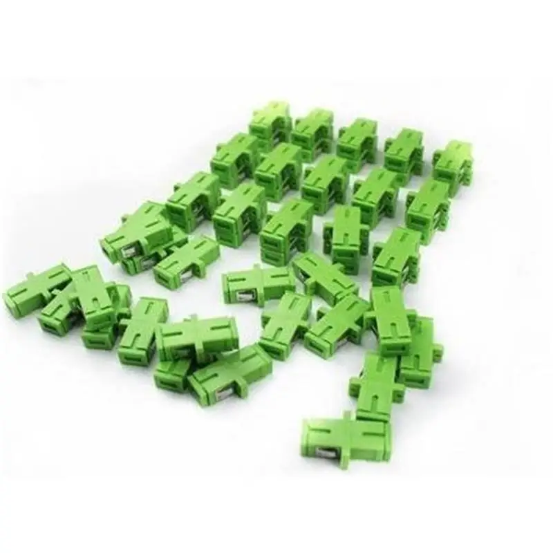 Волоконно оптический коннектор SC/APC фланцевая головка соединитель квадратный