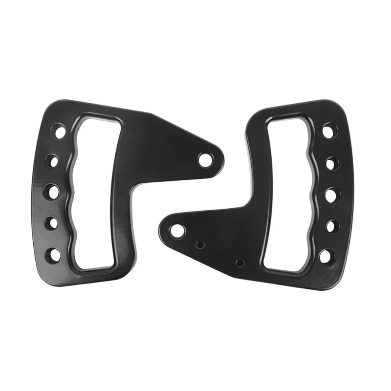 Черный алюминиевый поручень Передняя для Jeep Wrangler Jk Jku 2007-2017 Unlimited Rubicon Sahara Sport 2/4
