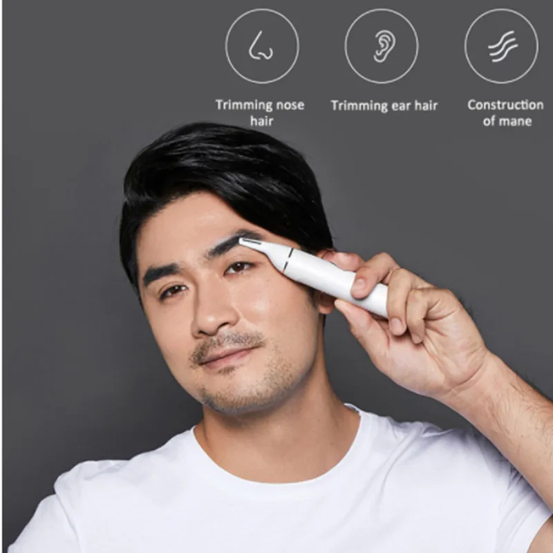 xiaomi nose hair trimmer skin care safety waterproof SOOCAS eyebrow Portable cleaner clipper cutter trimer mijia N1 man boy | Электроника