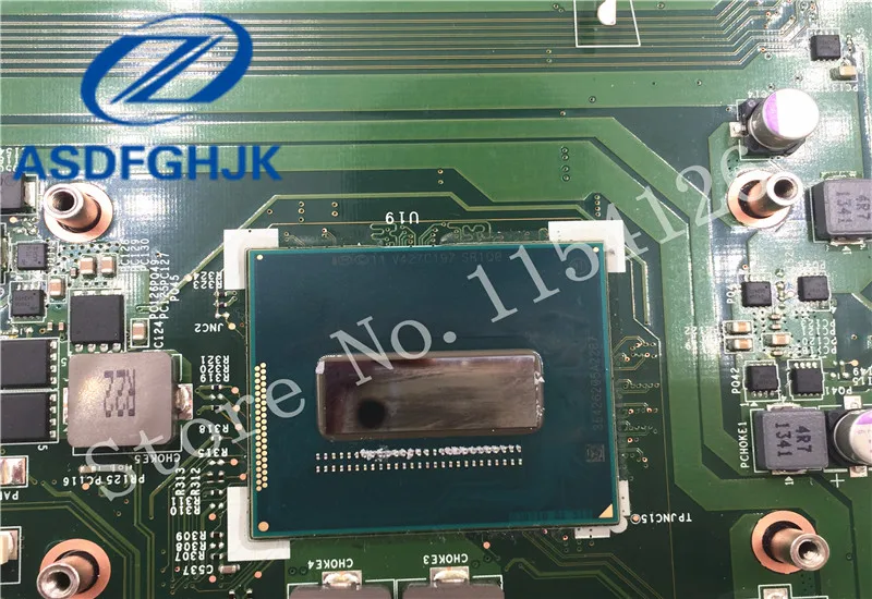 Материнская плата для ноутбука MSI GP70 MS 175A 175A1 SR1Q0 DDR3 неинтегрированная N15S GT B A2 100%