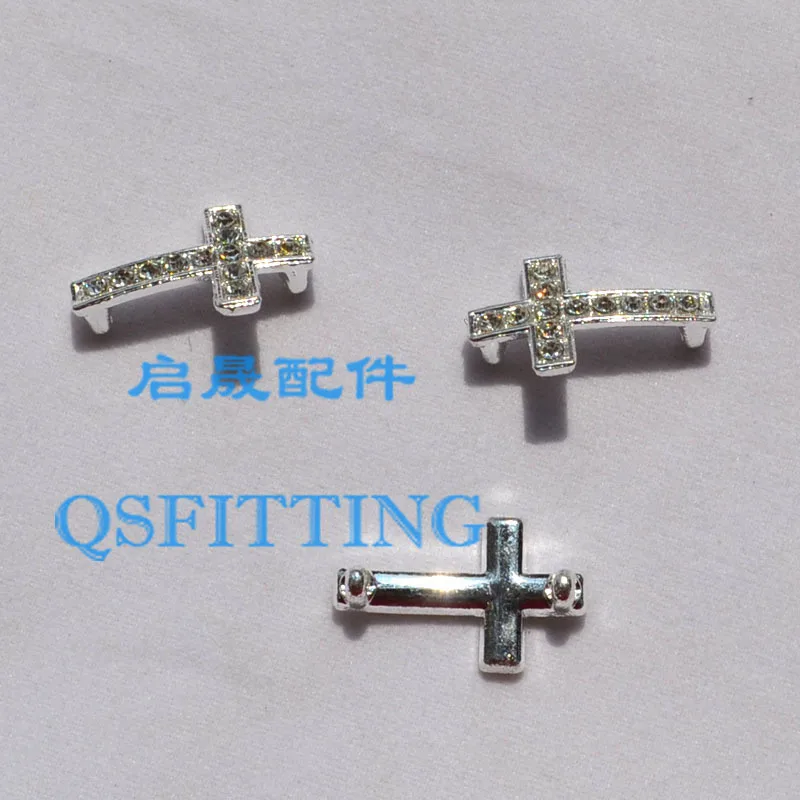 

Shining Jewelry Accessory,21*13MM Rhinestone Cross Charm,Mix Color,Bracelet Accessories,Crystal Decoration