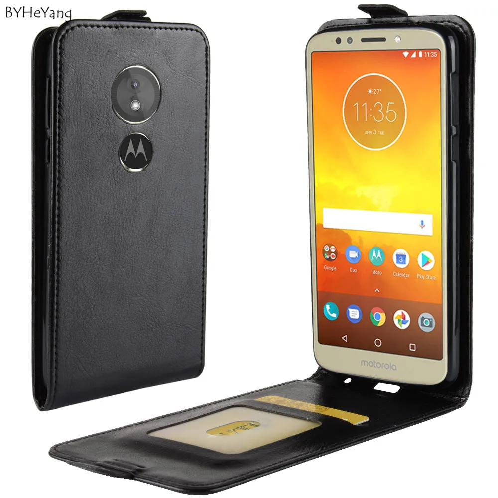 BYHeYang чехол для телефона Motorola Moto E5 Роскошный кошелек из искусственной кожи с