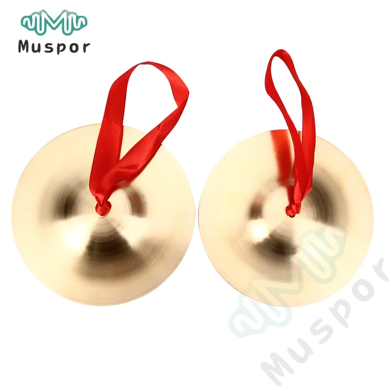 Медная тарелка ручные перкуссионные инструменты Orff Подарочные игрушки для детей