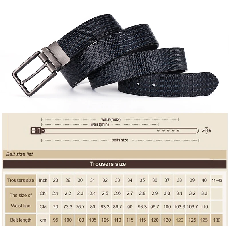 [DWTS] Мужской ремень новый высокое качество из натуральной коровьей кожи