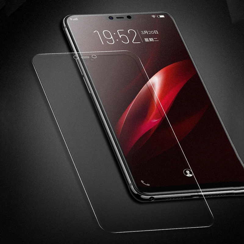 Exunton For OPPO realme C1 2.5D Full Cover Matte Frosted Tempered Glass realmeC1 Anti-finger Screen Protective Film | Мобильные