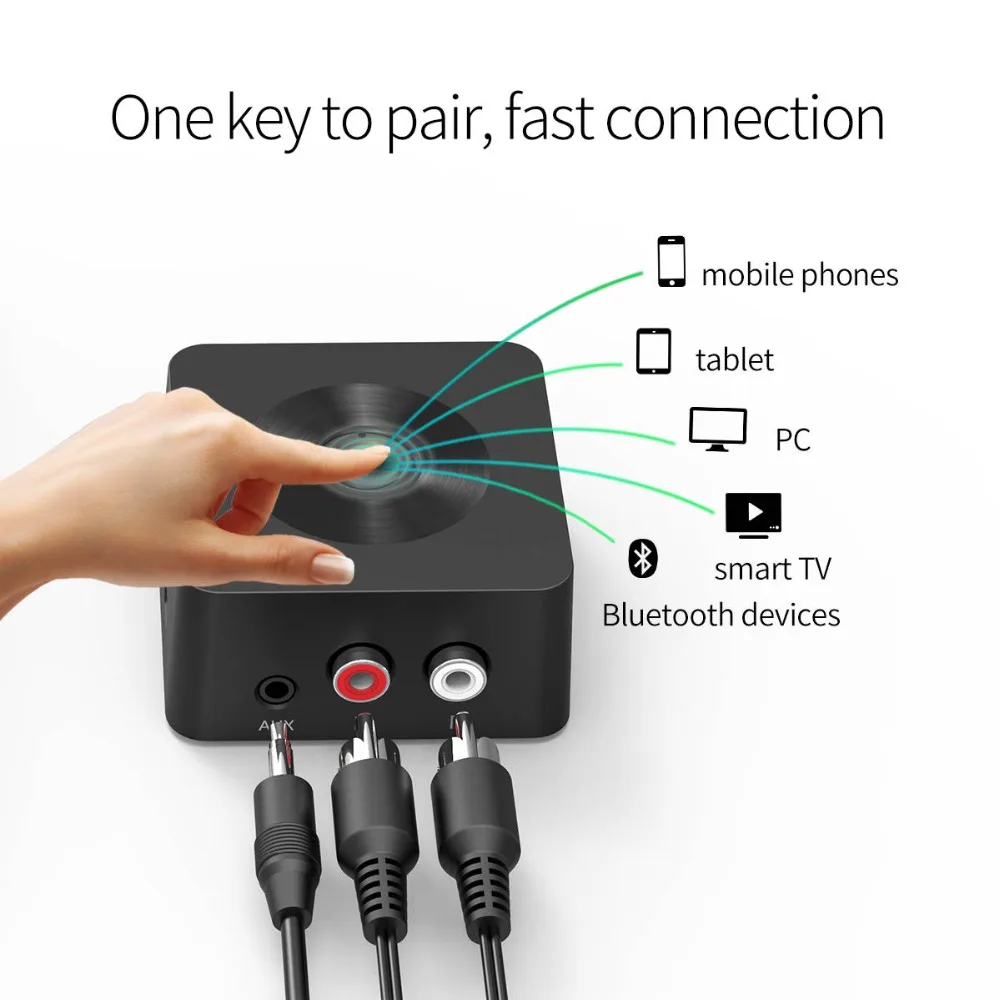 ORICO 4,0 беспроводной bluetooth-приемник 3,5 мм Aux приемник аудио стерео музыкальный приемник Bluetooth аудио адаптер