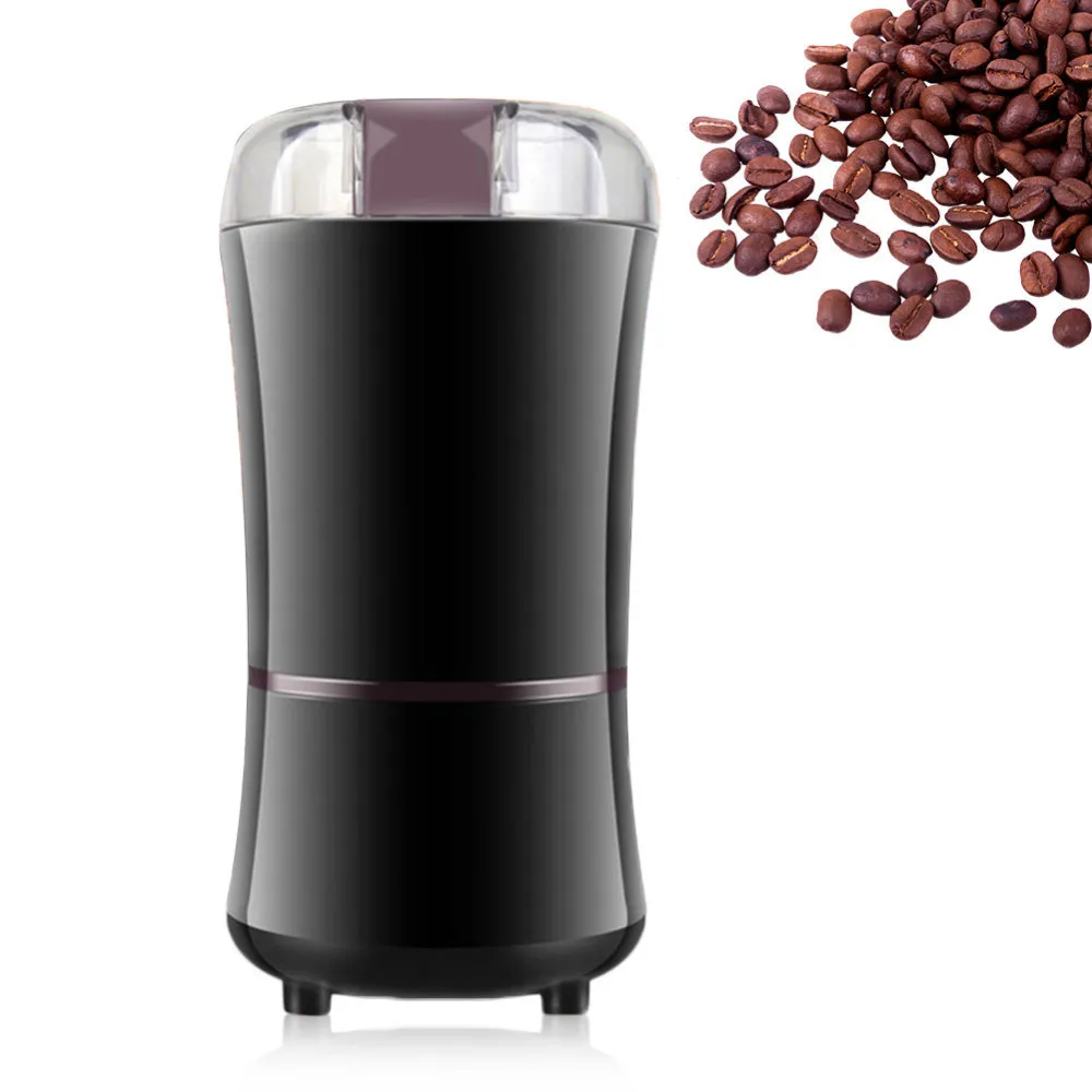 Электрический кофемолка мини кухонный измельчитель соли и перца мощная фасоль