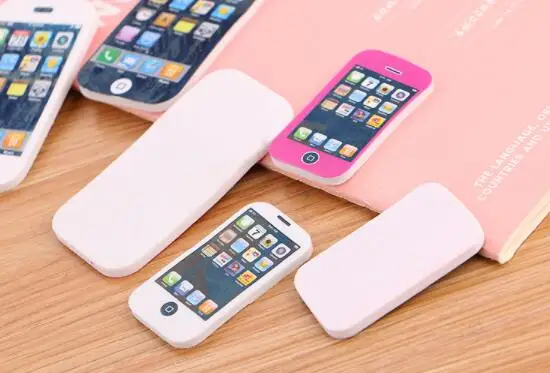 8*4 см мультфильм apple ластик для телефона начальной школы подарок ластик|Ластик| |