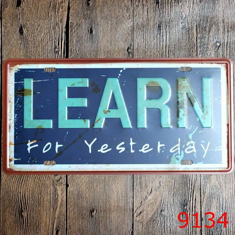 Номерной знак винтажный вывеска домашний декор кастет из латуни потертый шик Placas