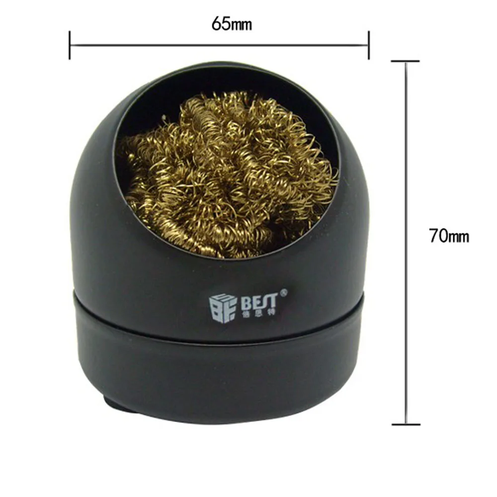 Инструмент для чистки наконечников паяльника с проводом губкой инструменты