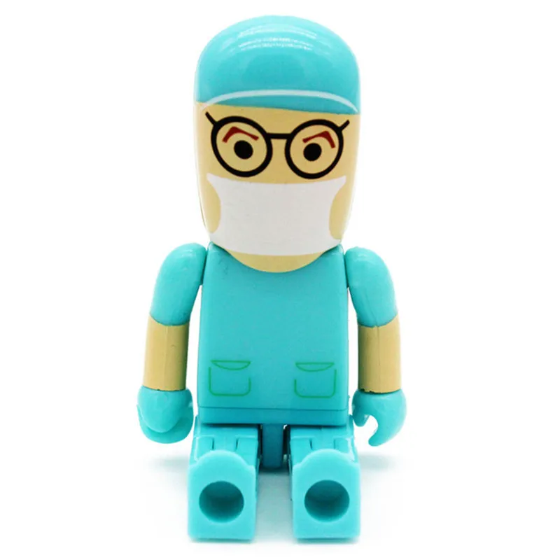 B JASTER Doctors USB 2,0 медсестры usb флэш-накопитель медицинская Флешка 4 ГБ 8 ГБ 16 ГБ 32 ГБ 64 Гб карта памяти подарок для больницы - Цвет: B