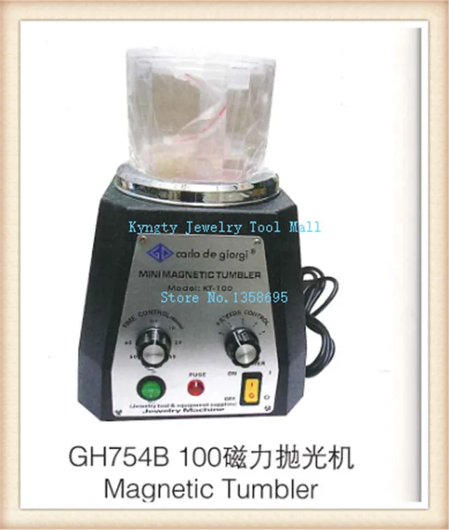 Магнитный стакан kt100 полировщик для ювелирных изделий отделочная машина Мини