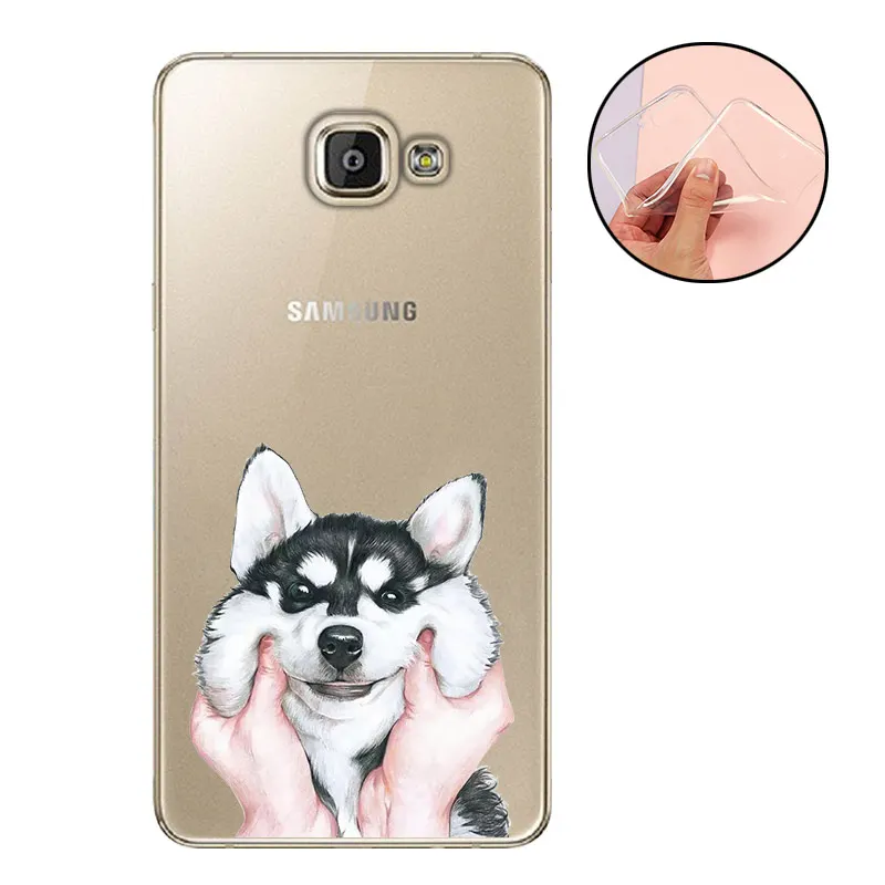 HSQ CROWNPRO Мягкий ТПУ чехол для samsung Galaxy A5 чехол для телефона A510F A510 защитный чехол для телефона Funda samsung A5 чехол - Цвет: HSQ