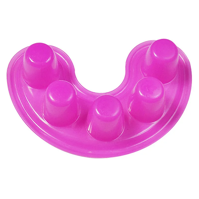 3 шт. Rebune Сделай Сам лак для ногтей рук Замачивание чаши 5 отверстий Гель мытье