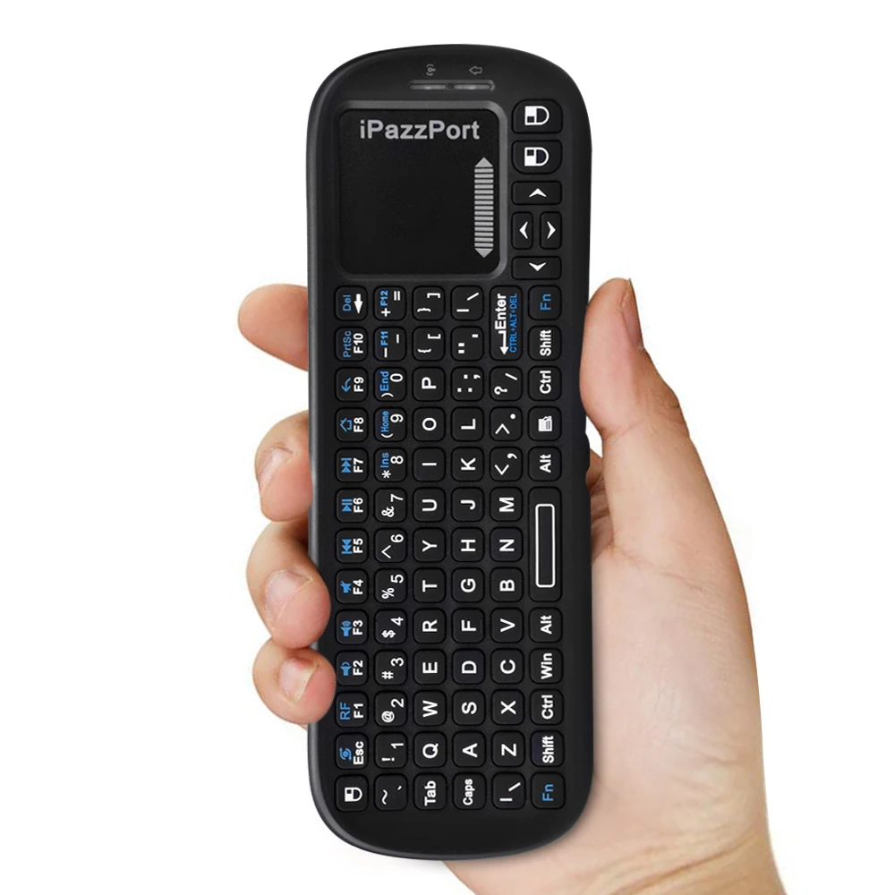 Мини 2 4G Беспроводная клавиатура мульти-сенсорная 83 клавиши клавиатуры 90