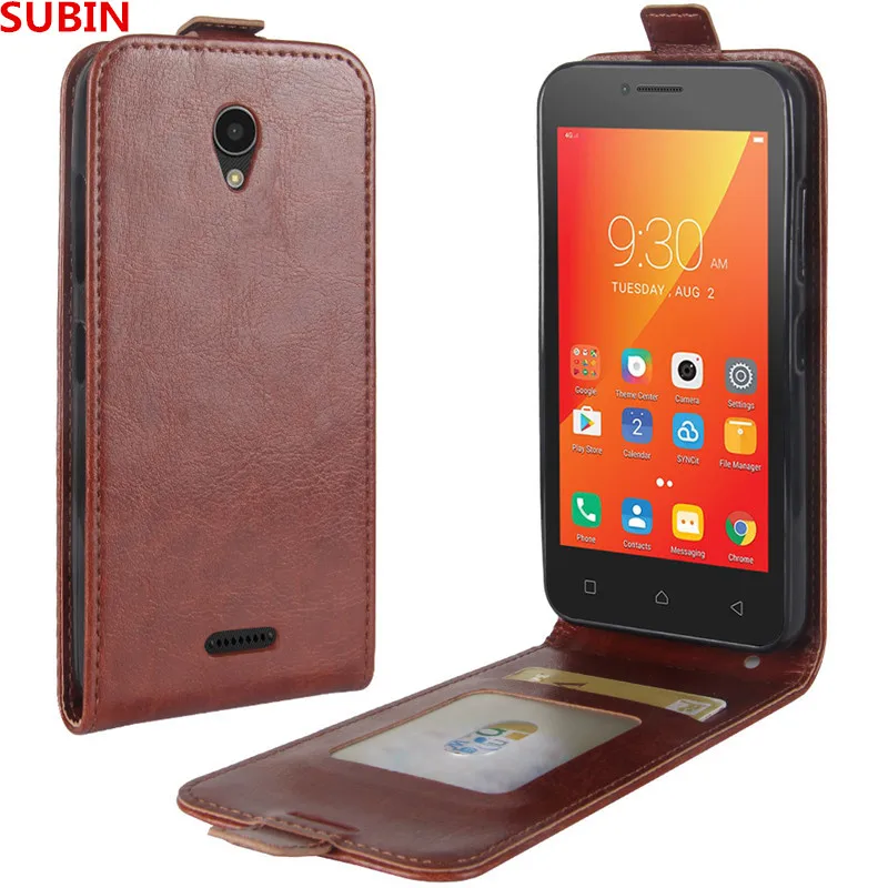 Чехол для Lenovo A2016a40 оригинальный кожаный защитный чехол книжка Vibe b A2016A40 A2016 A40 4
