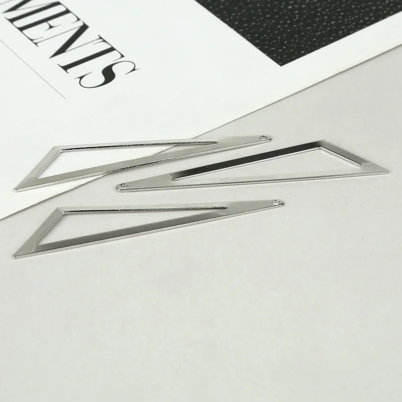 Лидер продаж подвески разной формы в Корейском стиле с родиевым покрытием